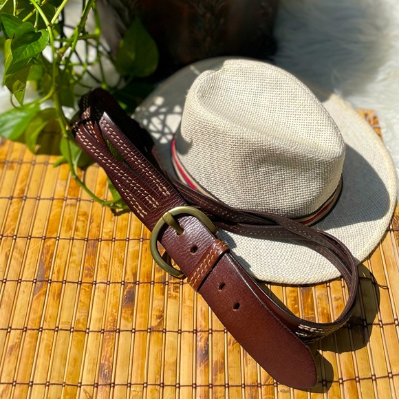 Linea Pelle Braided Leather Belt - Picture 7 of 10